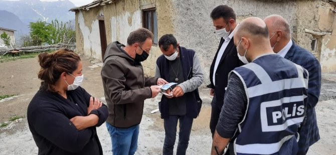 Hakkari'de ödemeleri devam ediyor