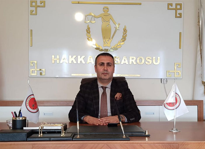Hakkari Barosundan anlamlı Ramazan Bayramı mesajı