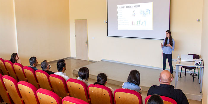 Hakkari'de “Fiziksel Aktivite ve Covid-19’da Egzersiz” semineri