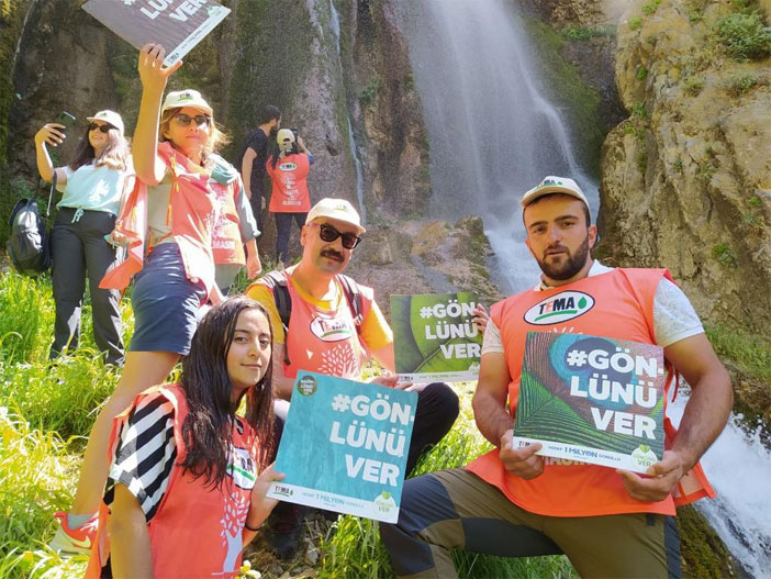 Hakkari TEMA'dan örnek kampanya