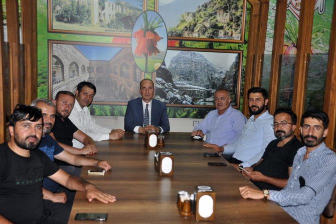 Başkan Büyüksu gazetecilerle bir araya geldi