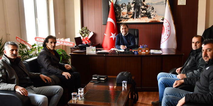 Hakkari Gazeteciler Cemiyeti Başkanlığı Tarım Müdürlüğüne Ziyaret