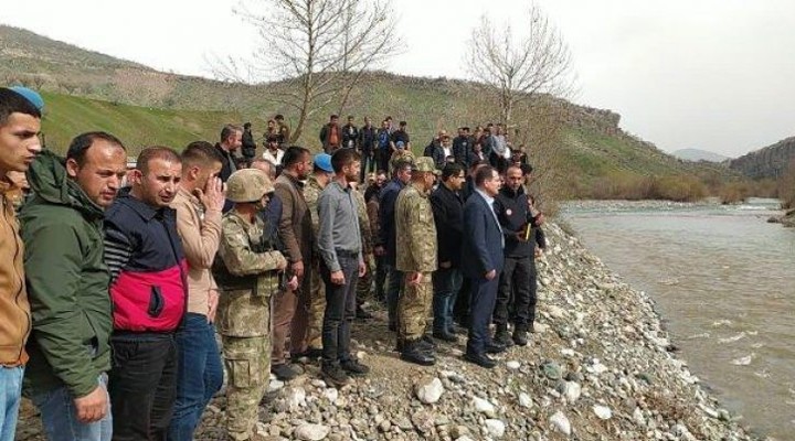 Vali Akbıyık kayıp askeri arama çalışmalarına katıldı