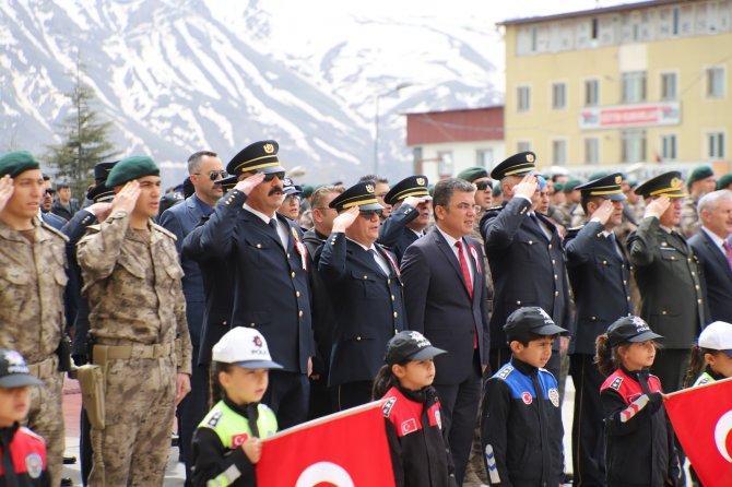 Hakkari'de Polis Haftası kutlamaları