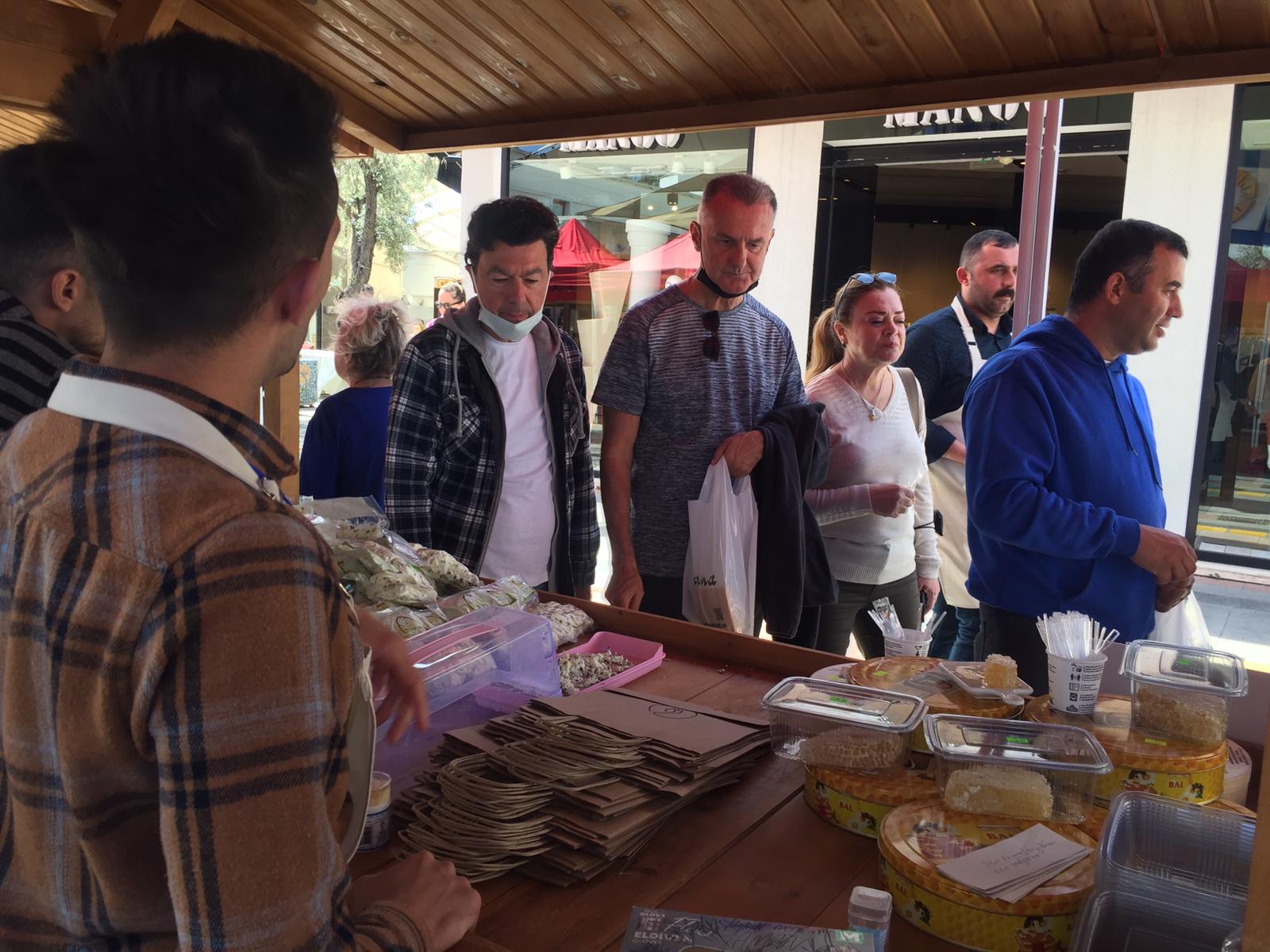 Bodrum'da Hakkari ürünlerine büyük ilgi