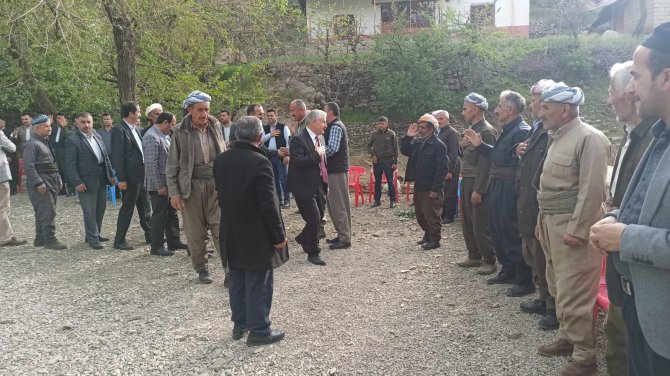 Ak Parti heyeti taziye ziyaretlerinde bulundu
