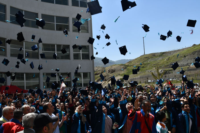 Hakkari Üniversitesinde mezuniyet töreni