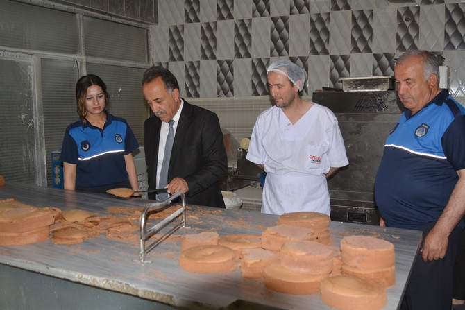 Hakkari zabıtasından Hijyen denetimi