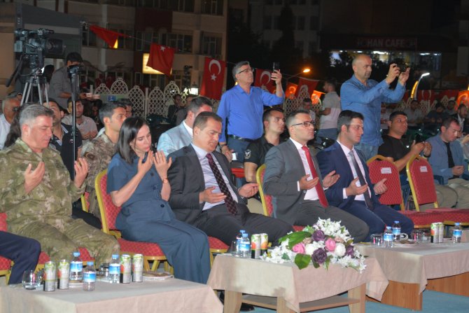 Hakkari'de 15 Temmuz etkinlikleri