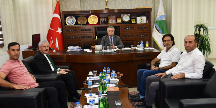 Ak Parti İl Başkanı Özbek'ten HATSO'ya yol ziyareti