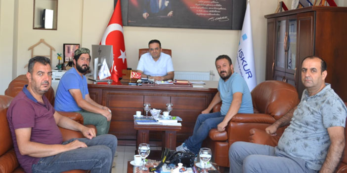 İŞKUR Müdürü Kızılkaya Projeleri Basınla Payşatı