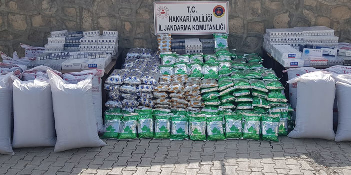 Çukurca'da 'Kaçakçılık' operasyonu