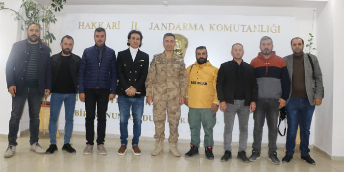 HGC’den İl Jandarma Komutanı’na hayırlı olsun ziyareti