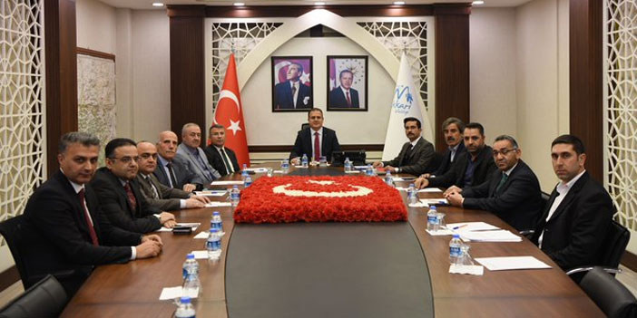 Hakkari'de OSB toplantısı yapıldı