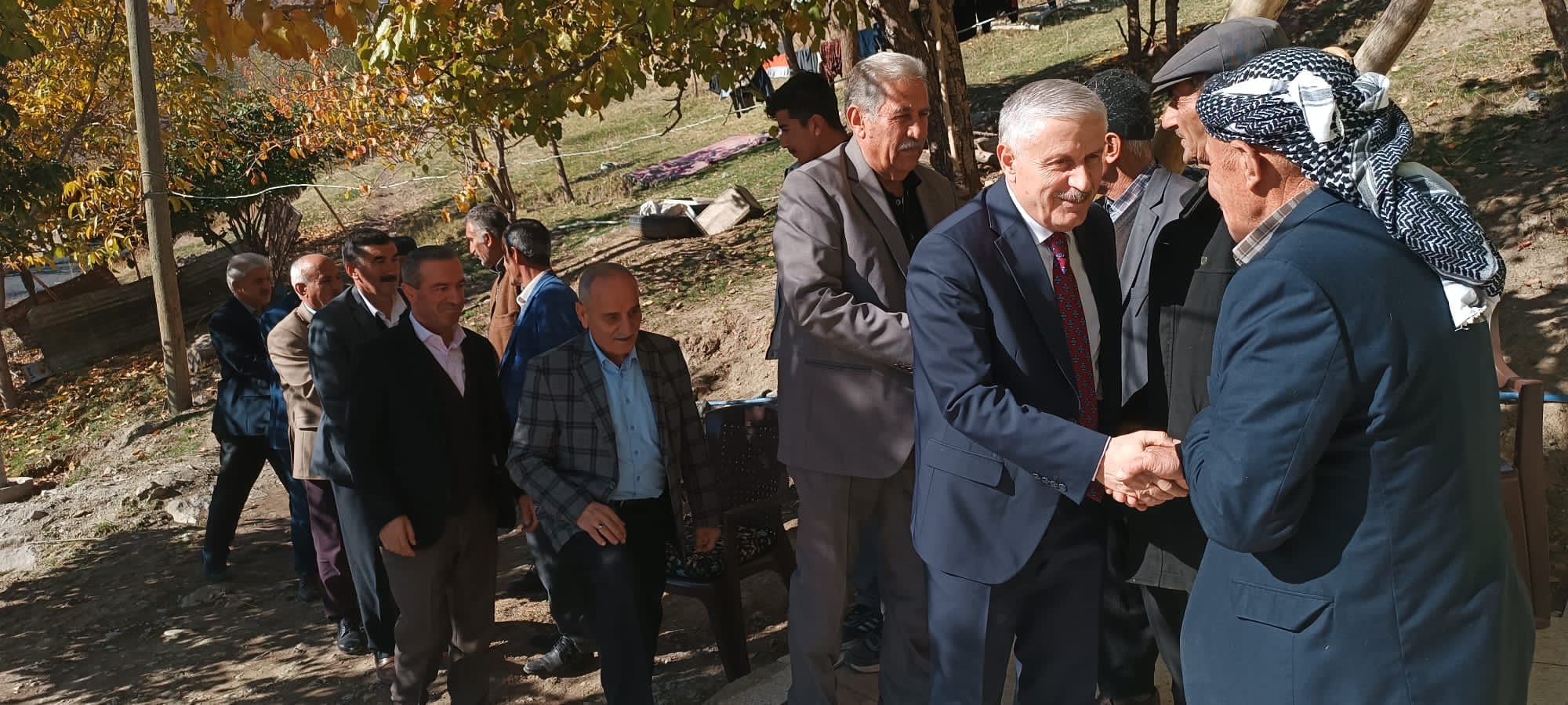 Ak parti heyeti Levin mıntıkasında