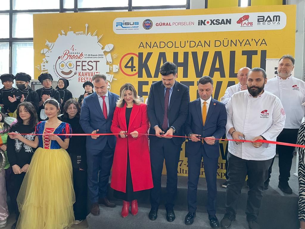 Zap ürünleri Ankara'daki Kahvaltı festivalinde