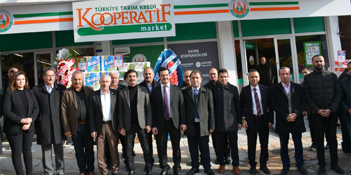 Hakkari'de Tarım Kredi Kooperatif Marketi hizmete açıldı