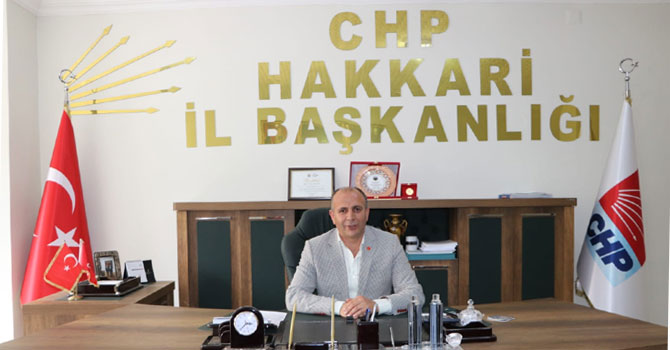 CHP Hakkari İl Başkanı Demir istifa etti
