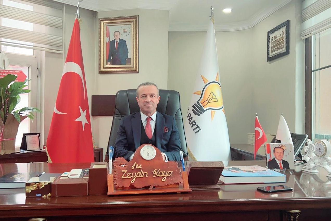 AK Parti İl Başkanı Av. Zeydin Kaya’dan Ramazan Bayramı mesajı