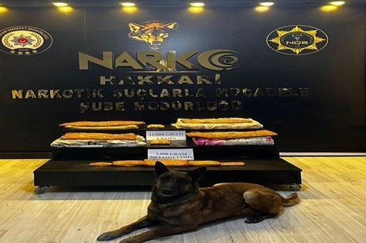 Yüksekova'da Metamfetamin ele geçirildi