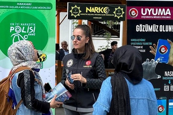 Hakkari Narko, Bin kişiye “UYUMA” projesini tanıttı