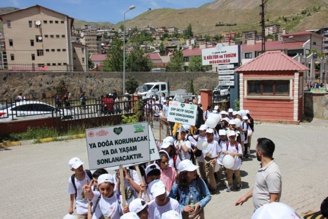 Hakkari'de Dünya Çevre Günü etkinlikleri