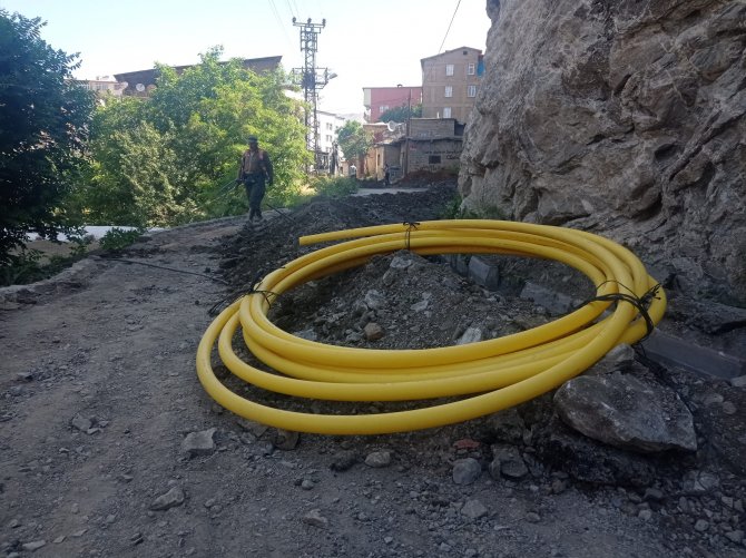 Dağgöl Kalealtı semti doğalgaza kavuşuyor