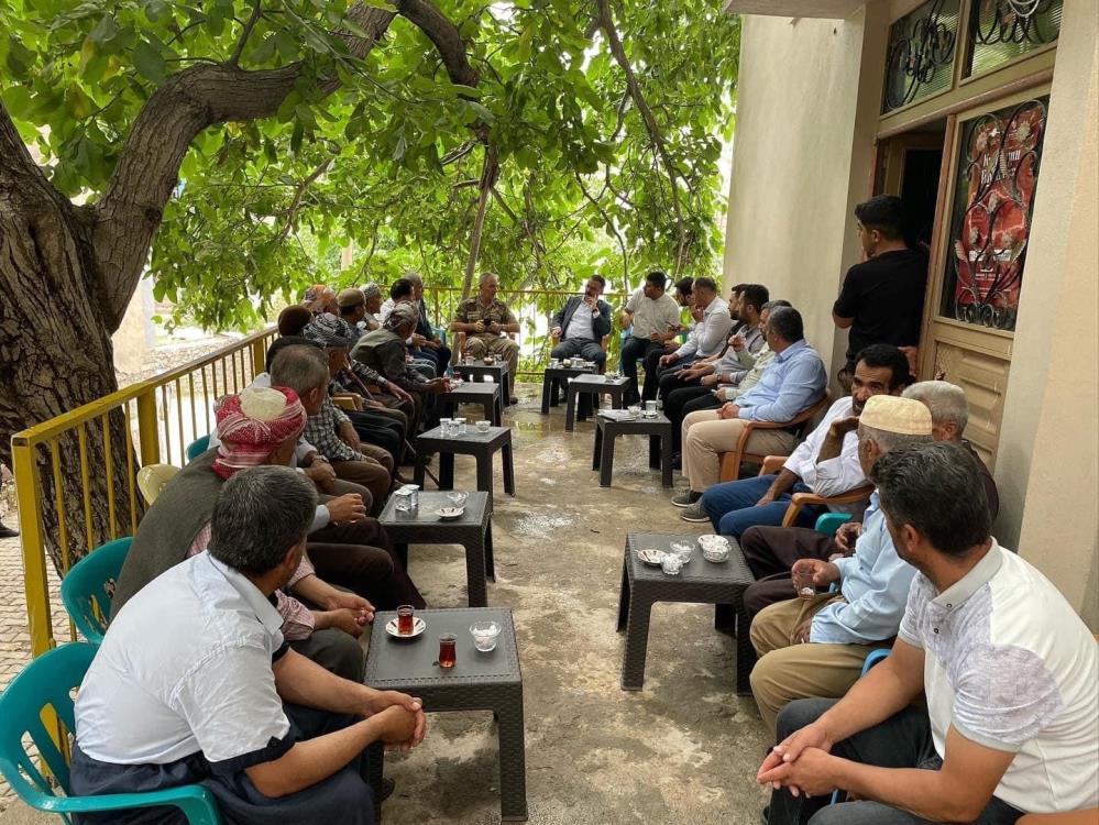 Kaymakam Ateş’ten şehit ailesine ziyaret