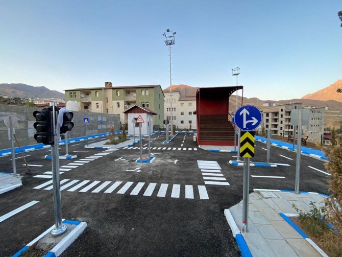 Çocuk Trafik ve Eğitim Parkı tamamlandı