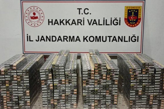 Hakkari'de çok sayıda kaçak malzeme ele geçirildi