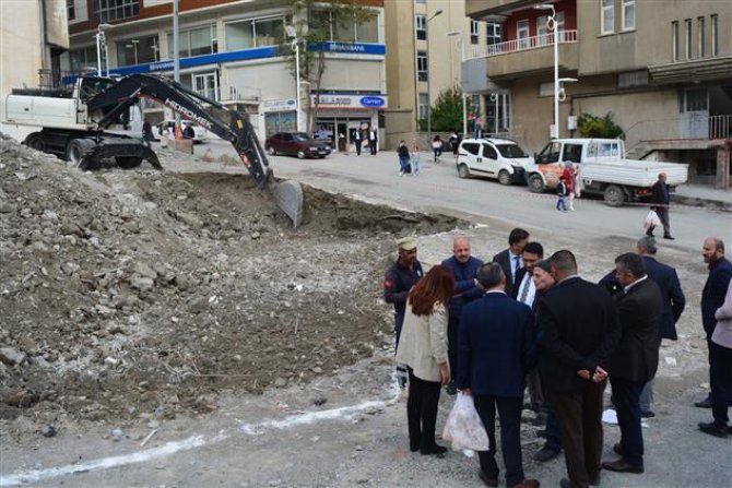 Hacı Sait Camii’nin inşasına başlandı