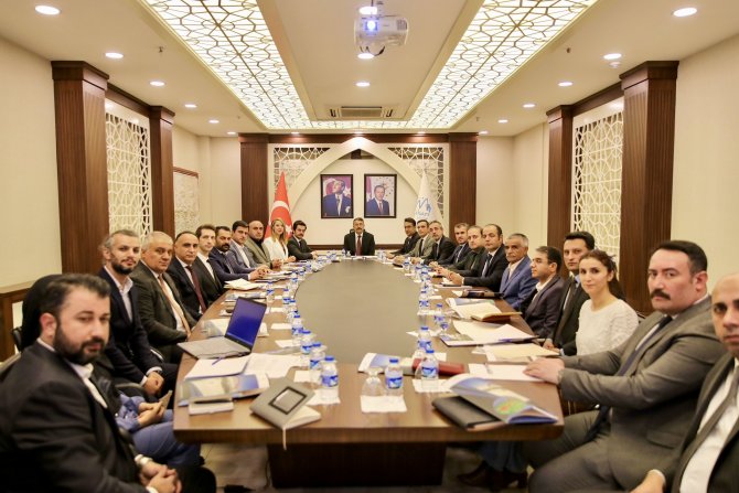 TGA toplantısı Vali Ali Çelik Başkanlığında yapıldı