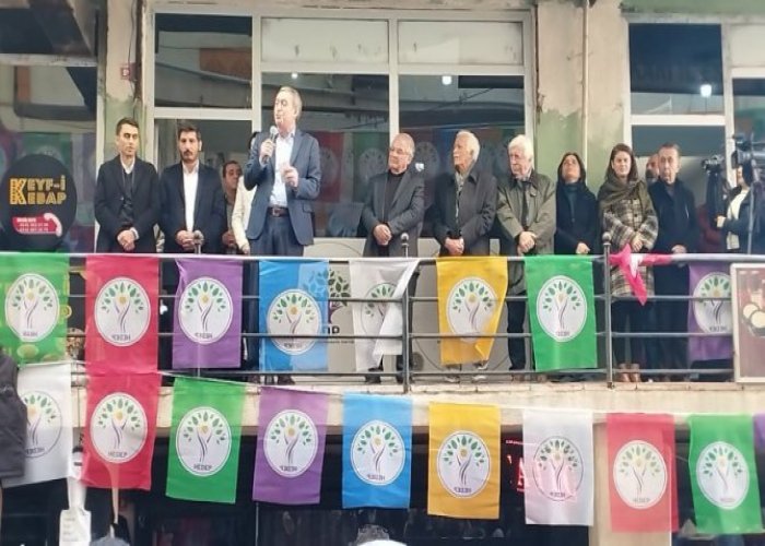 HEDEP Eş Genel Başkan Bakırhan Hakkari'de