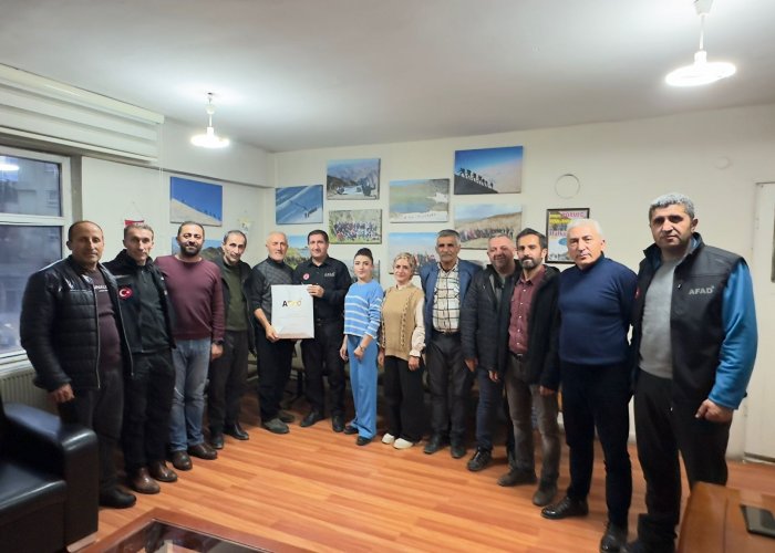 AFAD’dan Teşekkür Ziyareti
