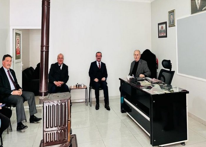 Başkan Kaya'dan Aşiret Lideri Keskin'e ziyaret!