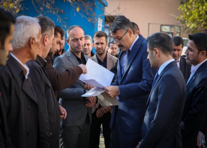 Vali Ali Çelik sınıra çıkarma yaptı