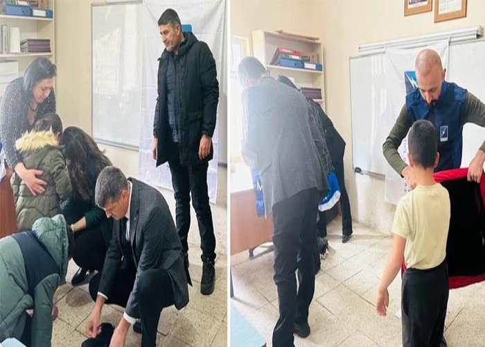 VEDAŞ'tan öğrencilere kışlık yardım