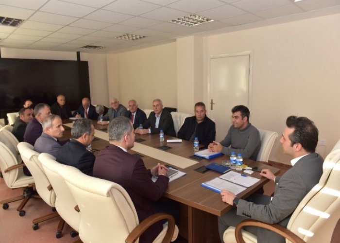 Karadağ, köy muhtarlarının talepleri dinlendi