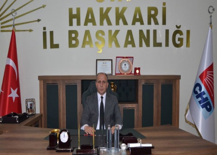CHP Hakkari il başkanı istifa etti