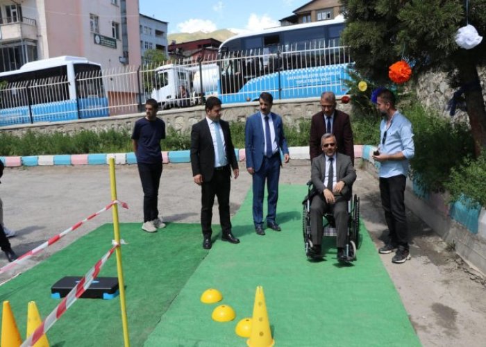 Özel öğrencilerden özel gösteri