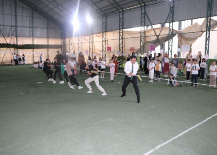 Hakkari’de geleneksel çocuk şenliklerine 4 okul katıldı