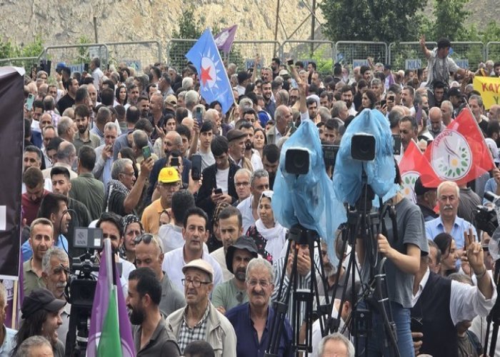 Hakkari Dem Parti demokrasi mitingi