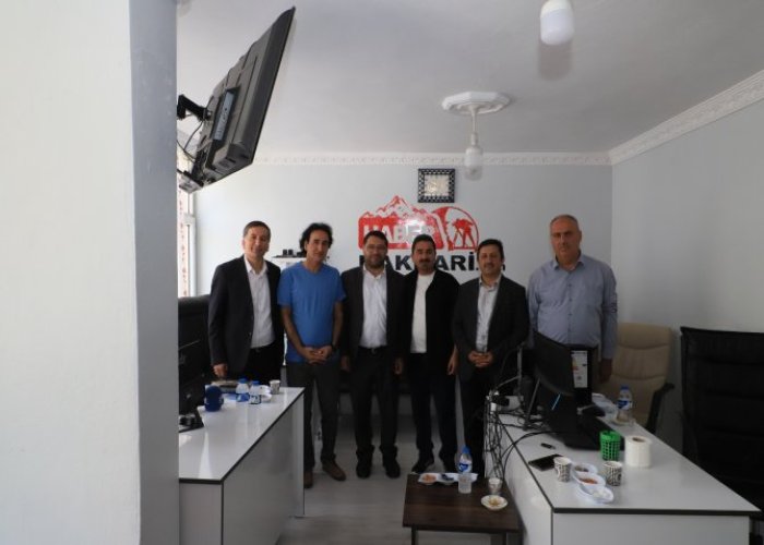 İl Müftümüzden Gazetecilere Veda Ziyareti