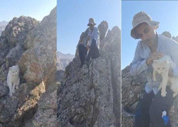 Hakkari’de duygulandıran kurtarma