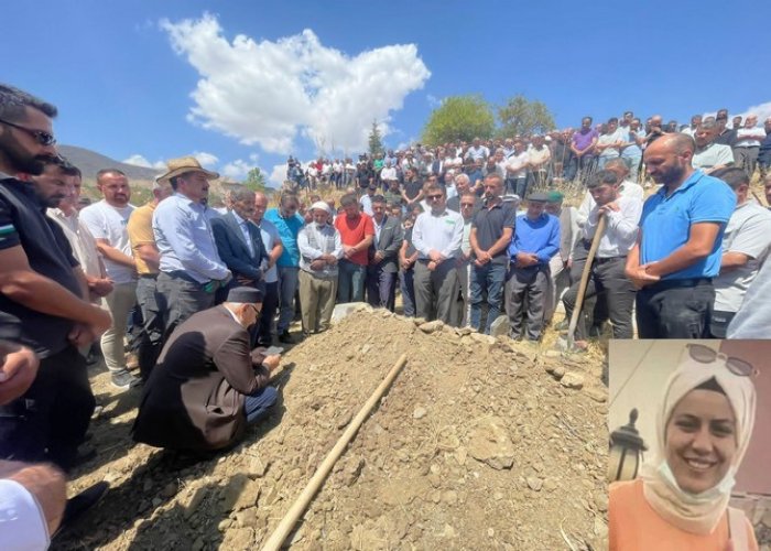 Hakkarili Hemşire Orakçı, son yolculuğuna uğurlandı