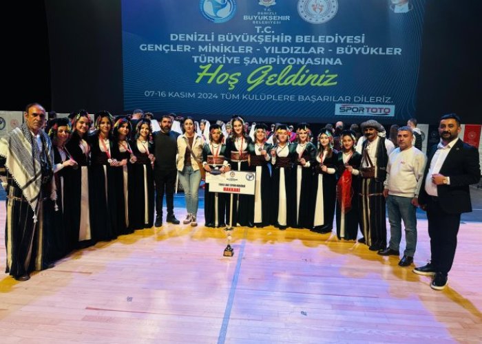 Hakkari Terslale kulübü Türkiye 2'ncisi oldu