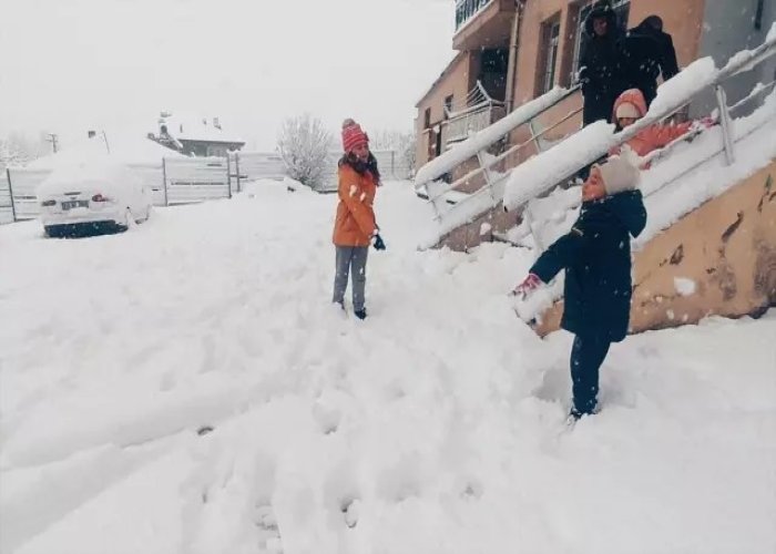 19 ilimizde eğitime kar engeli