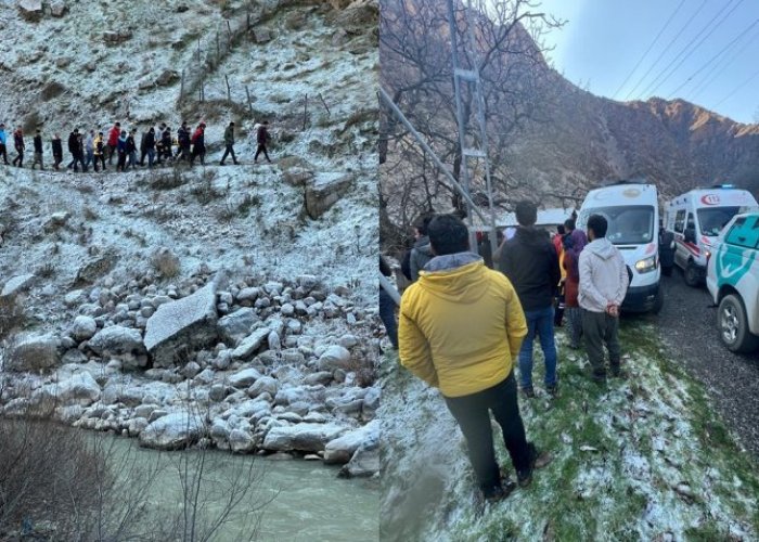 Hakkari Üzümcü'de dağda düşen genç hayatını kaybetti