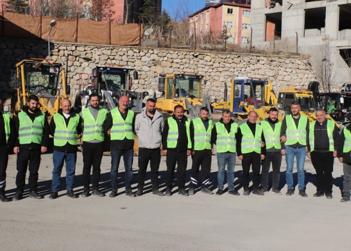 Belediye hazır bekledi, beklenen kar yağmadı