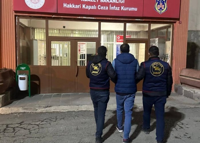 Hakkari'de 1 yılda değişik suçlardan 1445 şahıs yakalandı